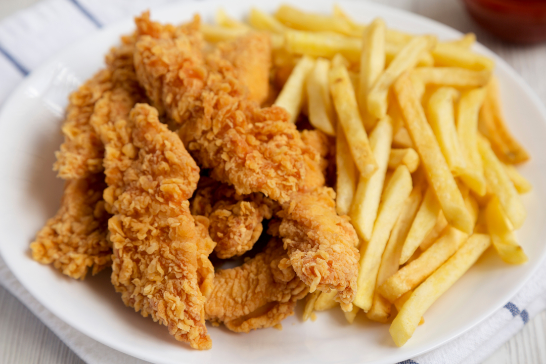 Chicken Tenders (10pcs) with Fries img
